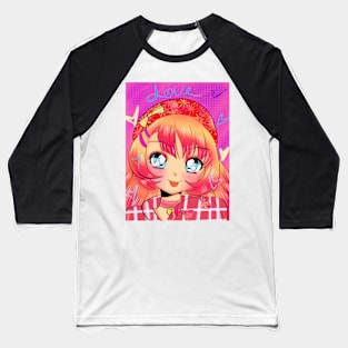 Peachy 1 Baseball T-Shirt